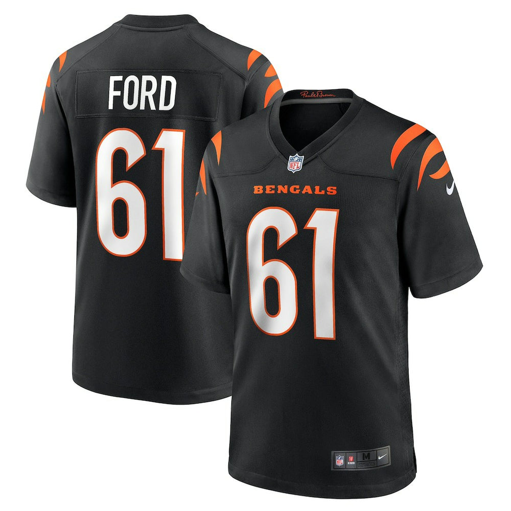 Cody Ford Cincinnati Bengals Game Jersey - Black Jerseys