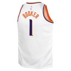 Devin Booker Phoenix Suns Youth Swingman Jersey Association Edition White - Nike