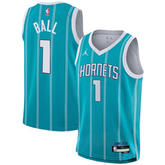 LaMelo Ball Charlotte Hornets Youth Swingman Jersey Icon Edition Teal - Nike
