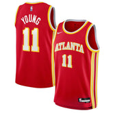 Trae Young Atlanta Hawks Youth Swingman Jersey Icon Edition Red - Nike