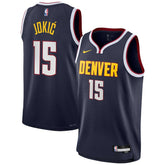 Nikola Jokic Denver Nuggets Youth Swingman Jersey Icon Editi- Navy - Nike