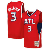 Lou Williams Atlanta Hawks 2013/14 Hardwood Classics Swingman Jersey Red - Mitchell & Ness