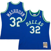 Jamal Mashburn Dallas Mavericks 1993/94 Hardwood Classics Swingman Jersey Blue - Mitchell & Ness