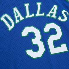 Jamal Mashburn Dallas Mavericks 1993/94 Hardwood Classics Swingman Jersey Blue - Mitchell & Ness