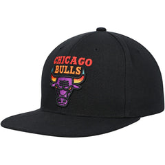 Chicago Bulls Soul High-Grade Fade Undervisor Snapback Hat Black - Mitchell & Ness outlet
