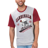 Arizona Cardinals G-III Sports by Carl Banks Black Label T-Shirt - Gray T-shirts