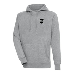 Philadelphia Phillies Antigua Metallic Victory Pullover Hoodie - Heather Gray Hoodies