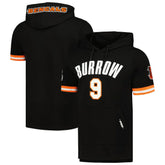Joe Burrow Cincinnati Bengals Pro Standard Player Name & Number Hoodie T-Shirt - Black Hoodies