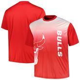 Chicago Bulls Big & Tall Sublimated T-Shirt Red outlet