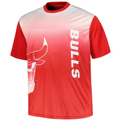 Chicago Bulls Big & Tall Sublimated T-Shirt Red outlet