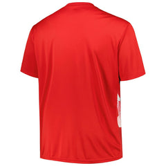 Chicago Bulls Big & Tall Sublimated T-Shirt Red outlet