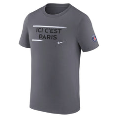 Paris Saint-Germain Verbiage T-Shirt Gray - Nike outlet