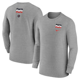 Paris Saint-Germain Legend Long Sleeve T-Shirt Heather Gray - Nike