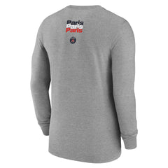 Paris Saint-Germain Legend Long Sleeve T-Shirt Heather Gray - Nike