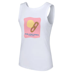 Philadelphia Phillies Lusso Style Women's Lindy Tank Top - White Tanks