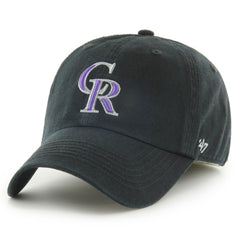 Colorado Rockies '47 Franchise Logo Fitted Hat - Black Hats