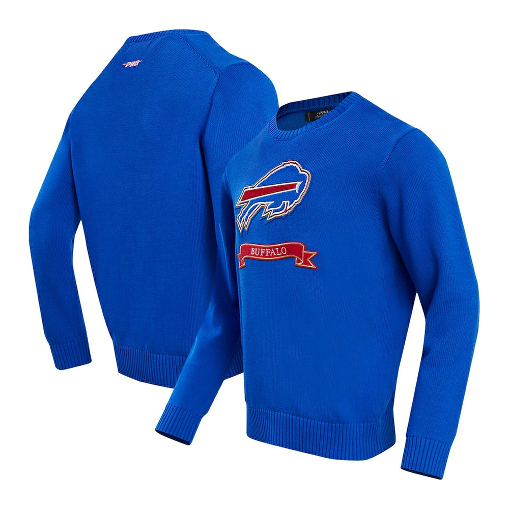 Buffalo Bills Pro Standard Prep Knit Sweater - Royal
