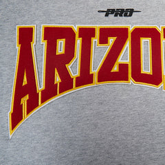 Arizona Cardinals Pro Standard Crest Emblem Pullover Sweatshirt - Heather Gray Pullover