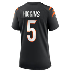 Tee Higgins Cincinnati Bengals Women's Game Player Jersey - Black Jerseys