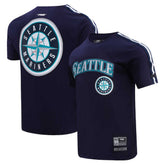 Seattle Mariners Pro Standard Taping T-Shirt - Navy/ T-shirts