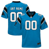 Carolina Panthers Youth Alternate Custom Game Jersey - Blue Jerseys