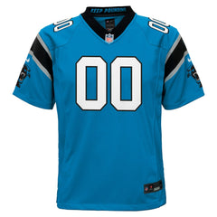 Carolina Panthers Youth Alternate Custom Game Jersey - Blue Jerseys