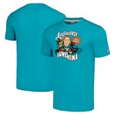 Trevor Lawrence Jacksonville Jaguars Homage Unisex Caricature Player Tri-Blend T-Shirt - Teal T-shirts