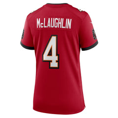 Chase McLaughlin Tampa Bay Buccaneers Women's Game Player Jersey - Red Jerseys