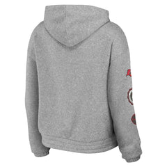 Tampa Bay Buccaneers WEAR by Erin Andrews Women's Full-Zip Hoodie - Heather Gray Hoodies