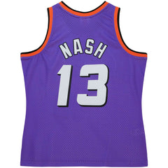 Steve Nash Phoenix Suns Hardwood Classics 1996/97 Tropical Swingman Jersey Purple - Mitchell & Ness