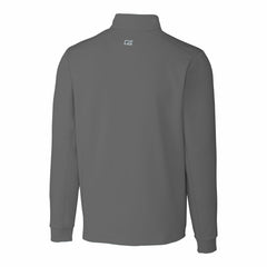 New York Mets Cutter & Buck Traverse Stretch Quarter-Zip Pullover Top - Gray Pullover