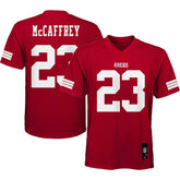 Christian McCaffrey San Francisco 49ers Preschool Replica Player Jersey - Scarlet Jerseys