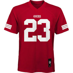 Christian McCaffrey San Francisco 49ers Preschool Replica Player Jersey - Scarlet Jerseys