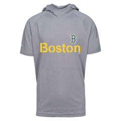 Boston Red Sox Levelwear City Connect Phase Core Hoodie T-Shirt - Gray Hoodies