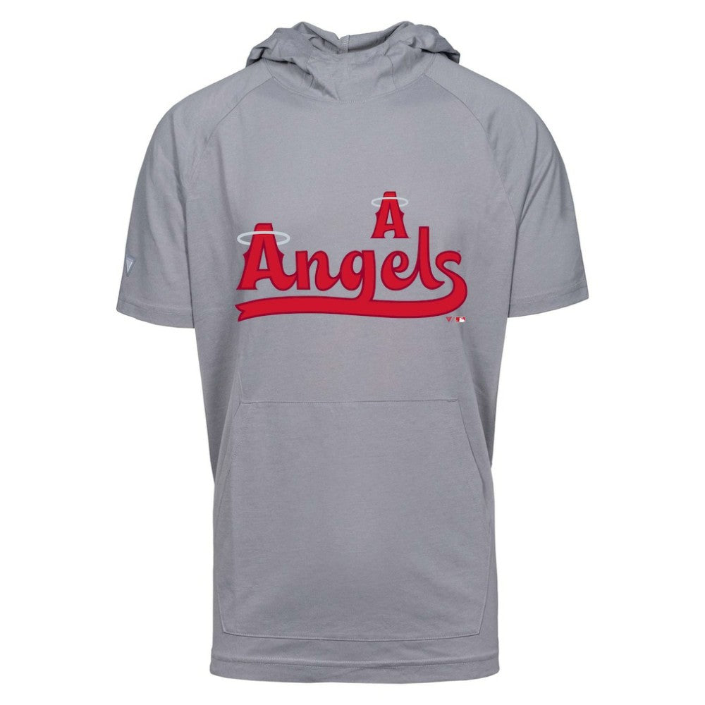 Los Angeles Angels Levelwear City Connect Phase Core Hoodie T-Shirt - Gray Hoodies