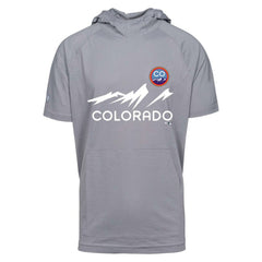 Colorado Rockies Levelwear City Connect Phase Core Hoodie T-Shirt - Gray Hoodies