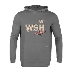 Washington Nationals Levelwear City Connect Relay Core Logo Pullover Hoodie - Gray Hoodies