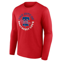 Philadelphia Phillies Hometown Collection The City of Brotherly Love T-Shirt - Red T-shirts