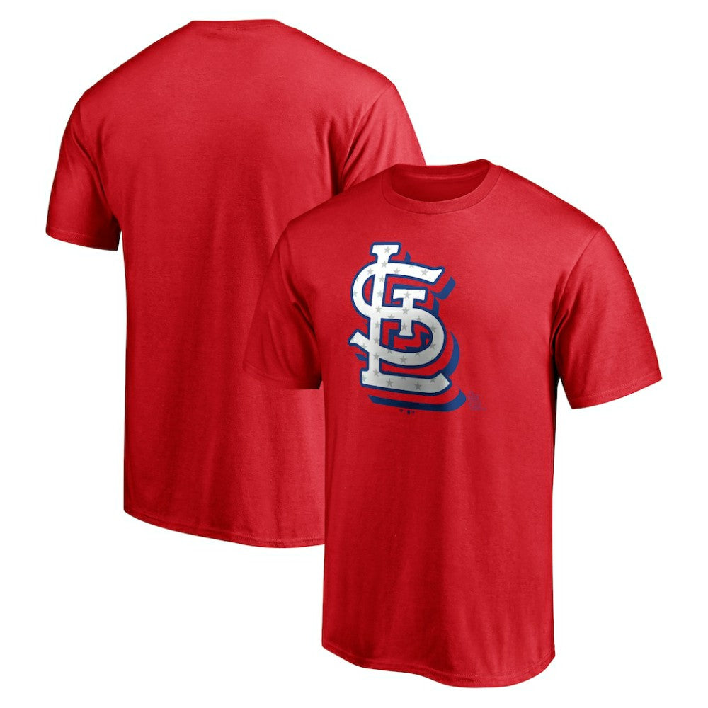 St. Louis Cardinals Red, White & Team T-Shirt - Red T-shirts