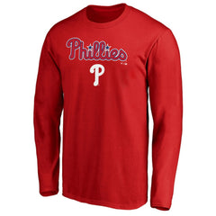 Philadelphia Phillies Team Lockup Long Sleeve T-Shirt - T-shirts