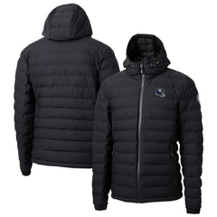 New York Giants Cutter & Buck Helmet Mission Ridge Repreve Eco Insulated Puffer Full-Zip Jacket - Black Jackets