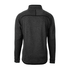 Minnesota Vikings Cutter & Buck Helmet Mainsail Sweater-Knit Half-Zip Pullover Jacket - Charcoal Pullover