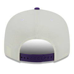Minnesota Vikings New Era City Originals 9FIFTY Snapback Hat - Cream/Purple Hats