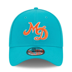 Miami Dolphins New Era City Originals 39THIRTY Flex Hat - Aqua Hats