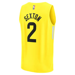 Collin Sexton Utah Jazz Youth Fast Break Player Jersey Icon Edition Yellow - Fanatics