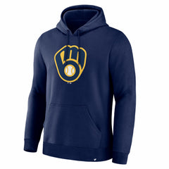 Milwaukee Brewers Fanatics Primary Logo Legacy Hoodie - Navy Hoodies