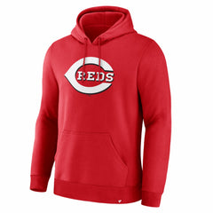 Cincinnati Reds Fanatics Primary Logo Legacy Hoodie - Red Hoodies