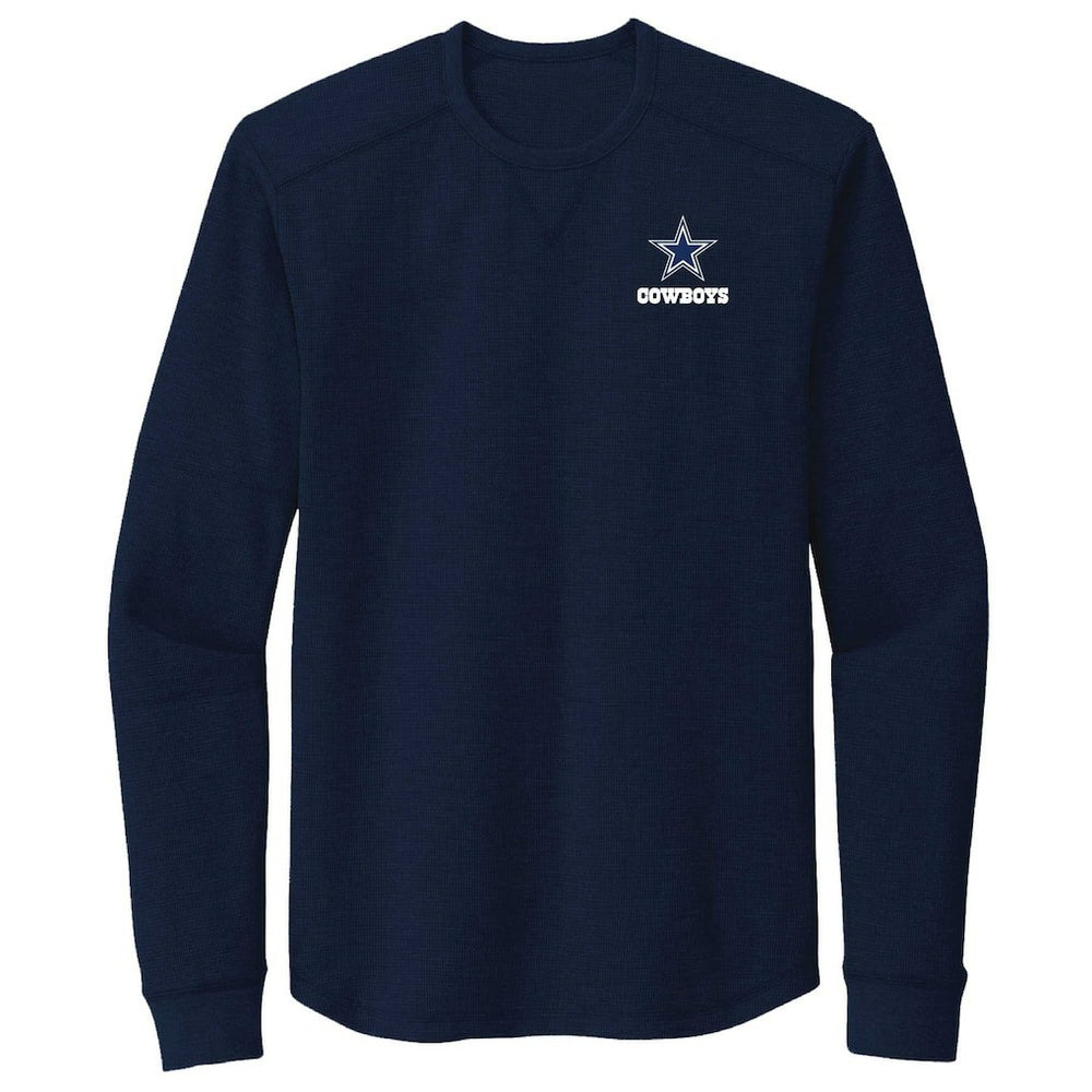 Dallas Cowboys Dunbrooke Cavalier Thermal Long Sleeve T-Shirt - Navy T-shirts