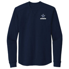 Dallas Cowboys Dunbrooke Cavalier Thermal Long Sleeve T-Shirt - Navy T-shirts