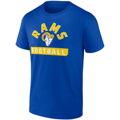 Los Angeles Rams Two-Pack 2023 Schedule T-Shirt Combo Set - Royal/White T-shirts